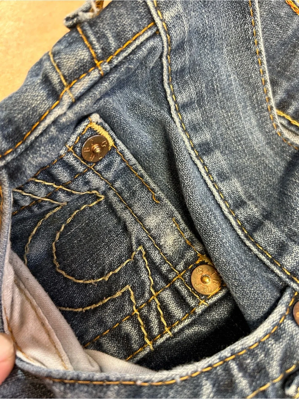 True Religion Slim Fit Blue Men's Jeans Size 32